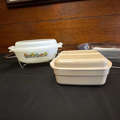 Vintage Anchor Hocking Casserole Dishes