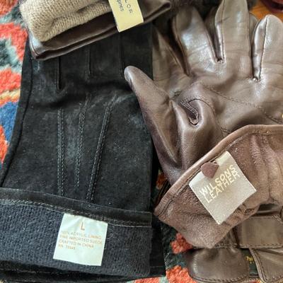 Women’s Leather Gloves Mittens Lot