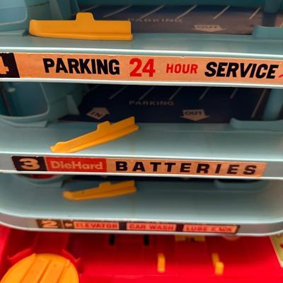 Vintage Sears Toy Garage