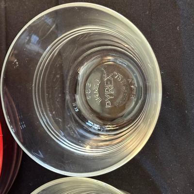 Vintage and Modern Pyrex Dishes