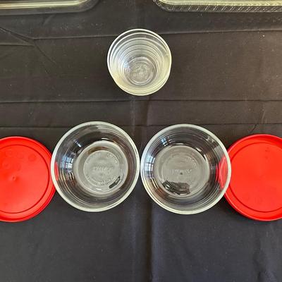 Vintage and Modern Pyrex Dishes