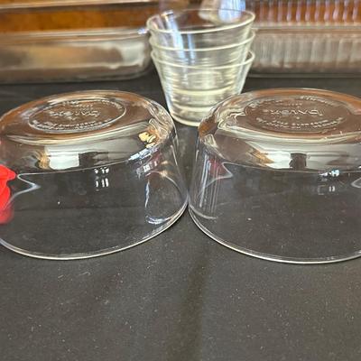 Vintage and Modern Pyrex Dishes