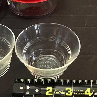 Vintage and Modern Pyrex Dishes