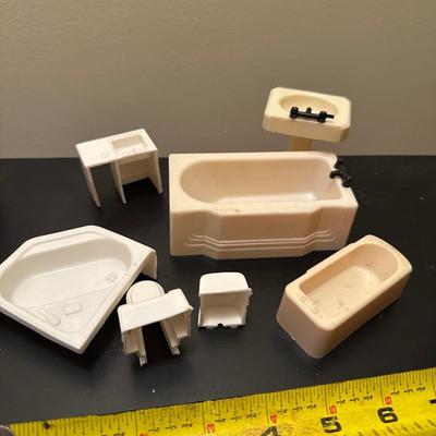 Vintage Doll House & Accessories