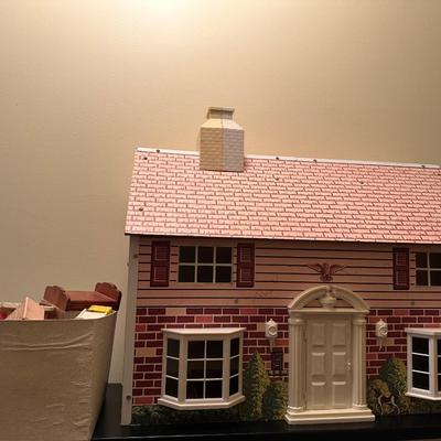 Vintage Doll House & Accessories