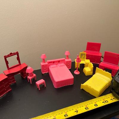 Vintage Doll House & Accessories