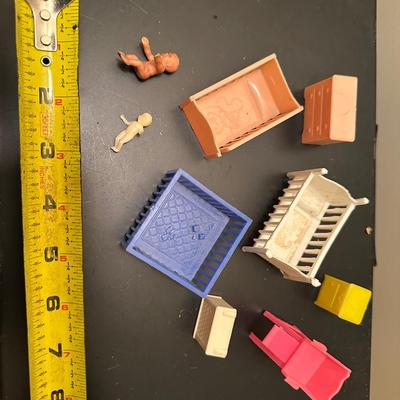 Vintage Doll House & Accessories