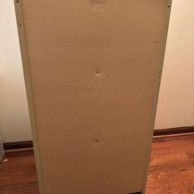 Wolverine metal refrigerator & hutch set