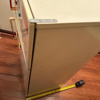 Wolverine metal refrigerator & hutch set