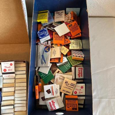 MANY EARLY BOOKS OF MATCHES