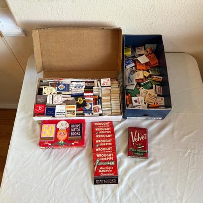 MANY EARLY BOOKS OF MATCHES