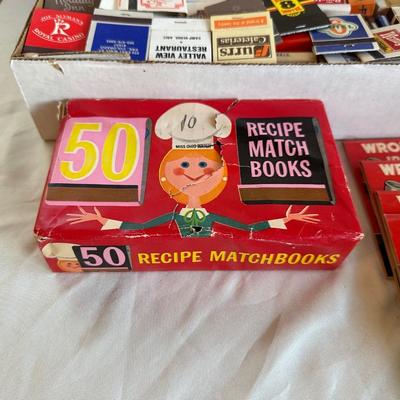 MANY EARLY BOOKS OF MATCHES