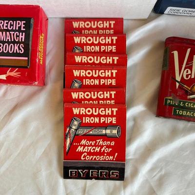MANY EARLY BOOKS OF MATCHES