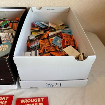 MANY EARLY BOOKS OF MATCHES