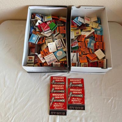 MANY EARLY BOOKS OF MATCHES