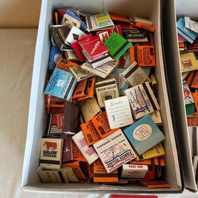 MANY EARLY BOOKS OF MATCHES