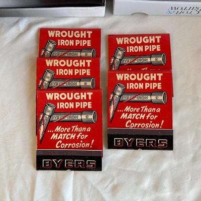MANY EARLY BOOKS OF MATCHES
