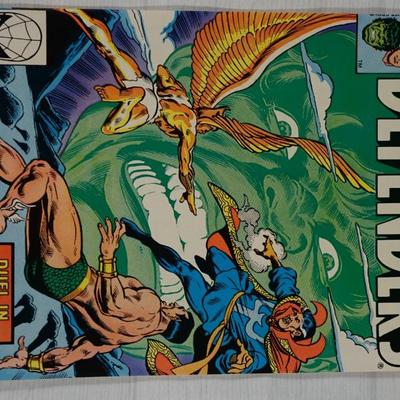 GROUPING OF FOUR MARVEL COMICS THE DEFENDERS 1980'S