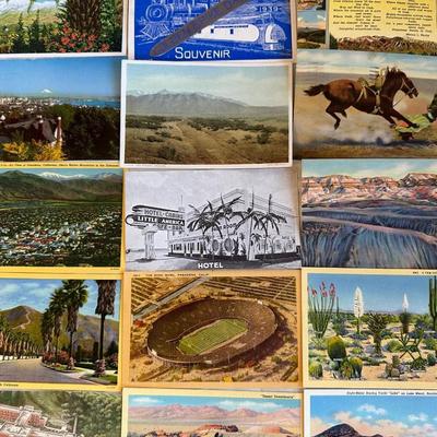 AN ASSORTMENT OF POSTCARDS