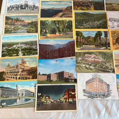 AN ASSORTMENT OF POSTCARDS