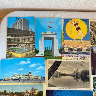 AN ASSORTMENT OF POSTCARDS
