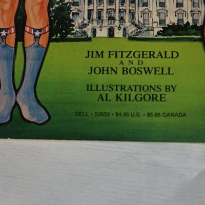 FIRST FAMILY PAPER DOLL AND CUT OUT BOOK -1980S