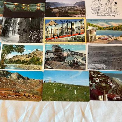 A COLLECTION OF POSTCARDS