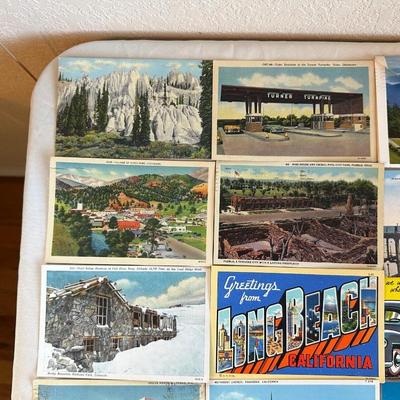 A COLLECTION OF POSTCARDS
