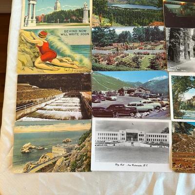 A COLLECTION OF POSTCARDS