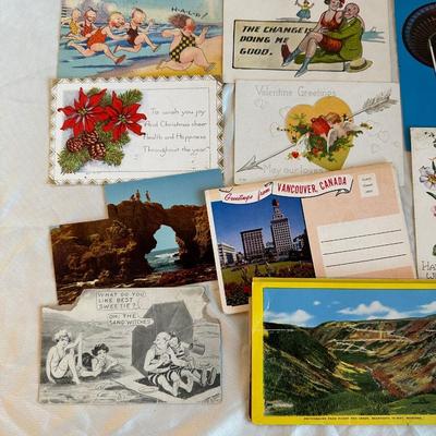 A COLLECTION OF POSTCARDS
