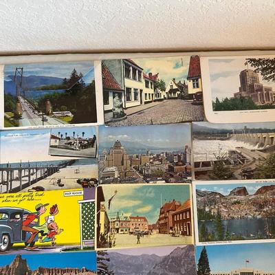 A COLLECTION OF POSTCARDS