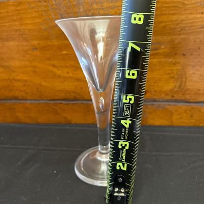 Beautiful Pulled Stem Wine or Champagne Glasses