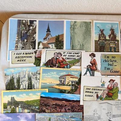 WIDE VARIETY OF POSTCARDS