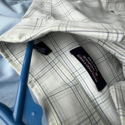 Lot 14 mens short sleeve shirts (6) XL