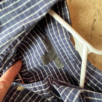 Lot 16 mens long sleeve shirts (8) XL