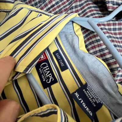 Lot 17 mens long sleeve shirts (7)