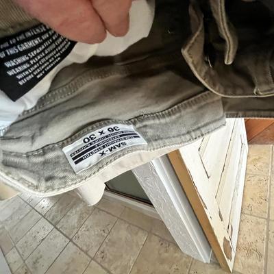 Lot 25 mens pants (7) (36x30) (38x32)