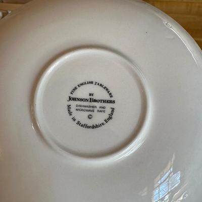 Two sets of Coffee Mugs and Plates