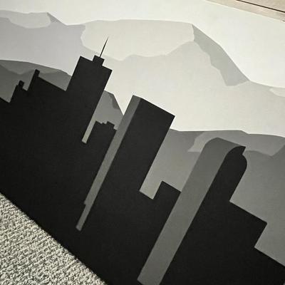 Lot 49 Denver skyline print (60 x 20)