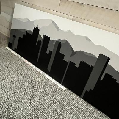 Lot 49 Denver skyline print (60 x 20)