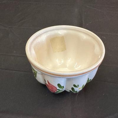 Vintage Floral Patterned Pitchers and Ceramic Bowls