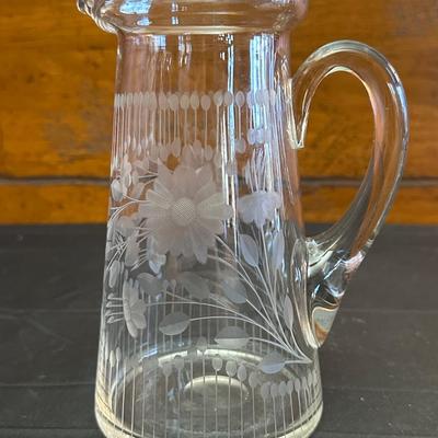 Vintage Floral Patterned Pitchers and Ceramic Bowls