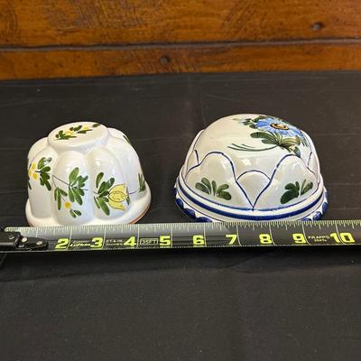 Vintage Floral Patterned Pitchers and Ceramic Bowls