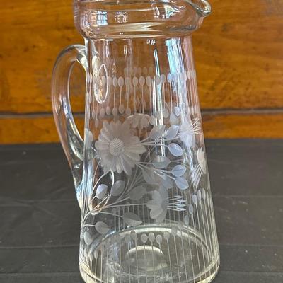 Vintage Floral Patterned Pitchers and Ceramic Bowls