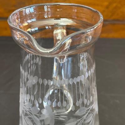 Vintage Floral Patterned Pitchers and Ceramic Bowls