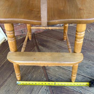 Vintage Wooden Highchair