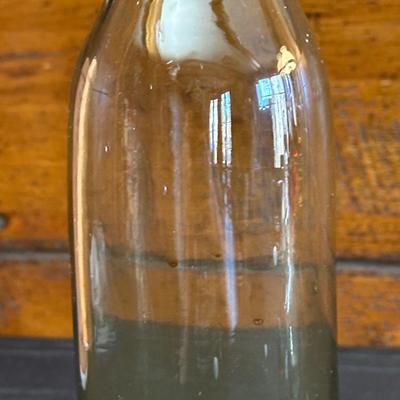 Vintage Hand Blown Glass Decanters and Ceramic Wine Holders