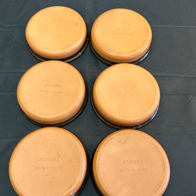 Vintage Hand Blown Glass Decanters and Ceramic Wine Holders