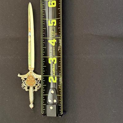 Vintage West Point Glasses and Letter Opener