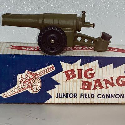 1960s Big Bang Junior Field Cannon W/Box